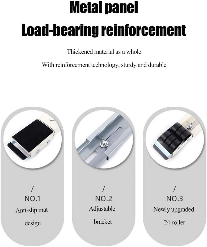 The RollCrew™ – Adjustable Appliance Stand and Mover