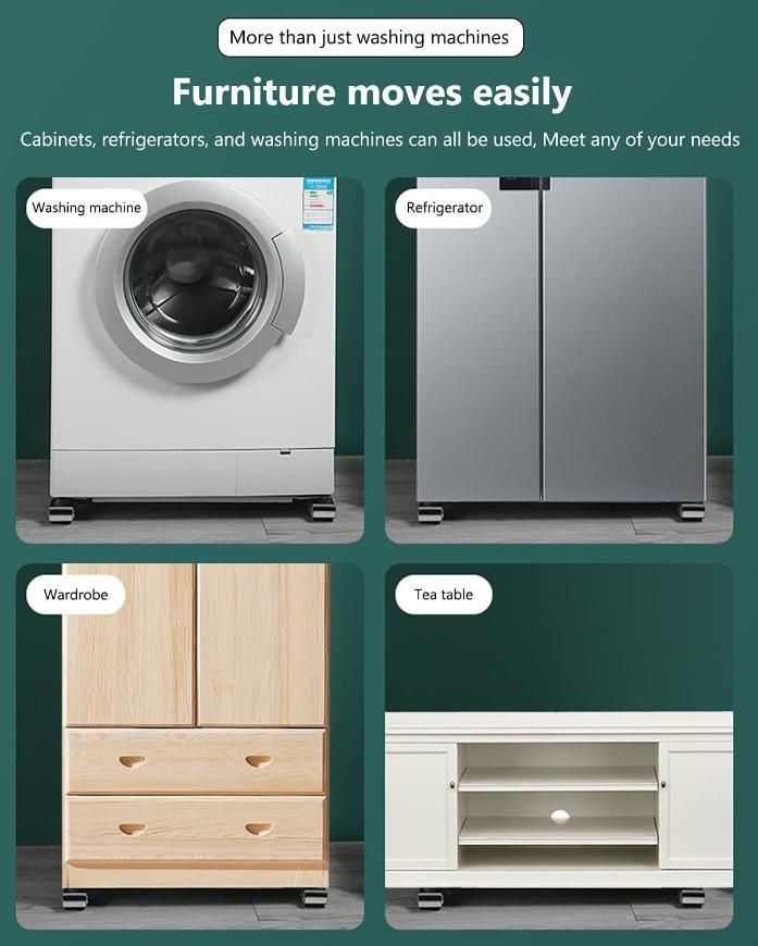 The RollCrew™ – Adjustable Appliance Stand and Mover