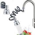 FlexiFlow™ Faucet Nozzle – Adjustable Water Sprayer Attachment for Kitchen Sink