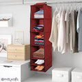 SpaceSmart™ Hanging Closet Organizer – 6 Tier Foldable Storage Shelves