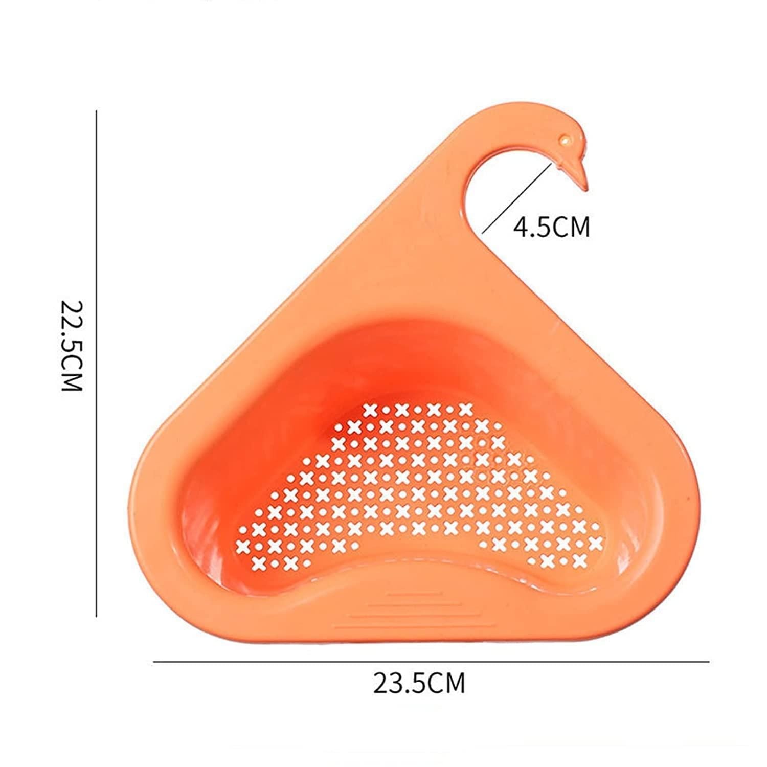 SinkEase™ Organizer Set – Multipurpose Plastic Corner Basket for Kitchen Sink (Pack of 2)