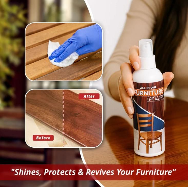 All In One Furniture Polish - Pack of 3